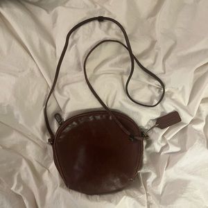 Vintage Coach Crossbody in Brown